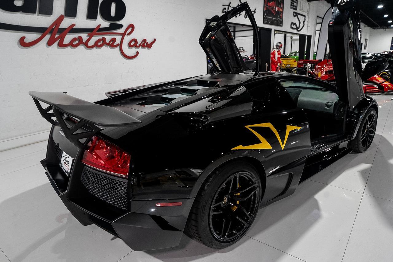 2010 Lamborghini Murcielago LP670-4 SuperVeloce Nero Aldebaran paint, yellow calipers/SV graphic, bespoke interior AND MORE!! Fort Lauderdale FL