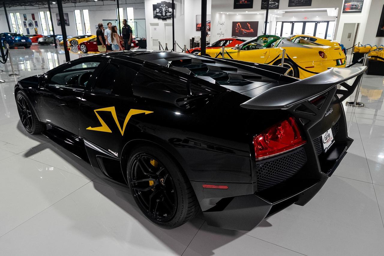 2010 Lamborghini Murcielago LP670-4 SuperVeloce Nero Aldebaran paint, yellow calipers/SV graphic, bespoke interior AND MORE!! Fort Lauderdale FL