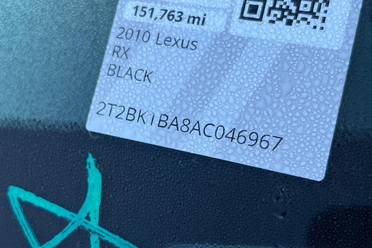 2010 Lexus RX 350 Roseville CA