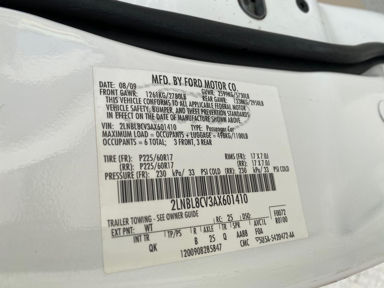 2010 Lincoln Town Car Signature Limited LOW MILES 47,515 Pompano Beach FL