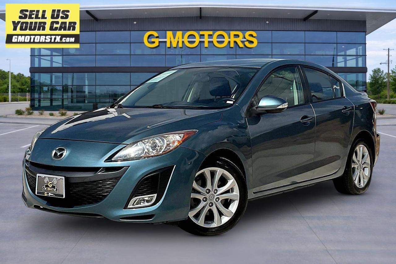 Blue 2010 Mazda MAZDA3 s Sport Sedan Front-Wheel Drive Automatic