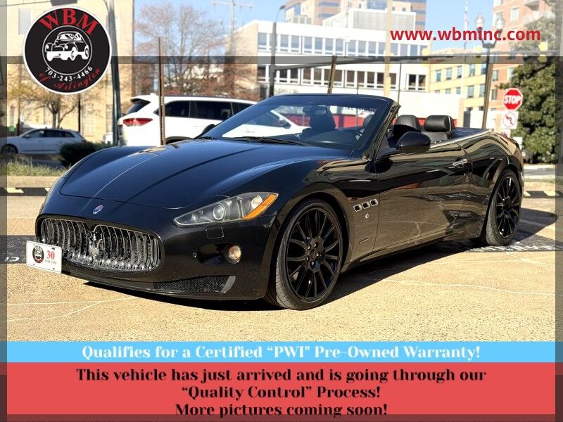 2010 Maserati GranTurismo Convertible