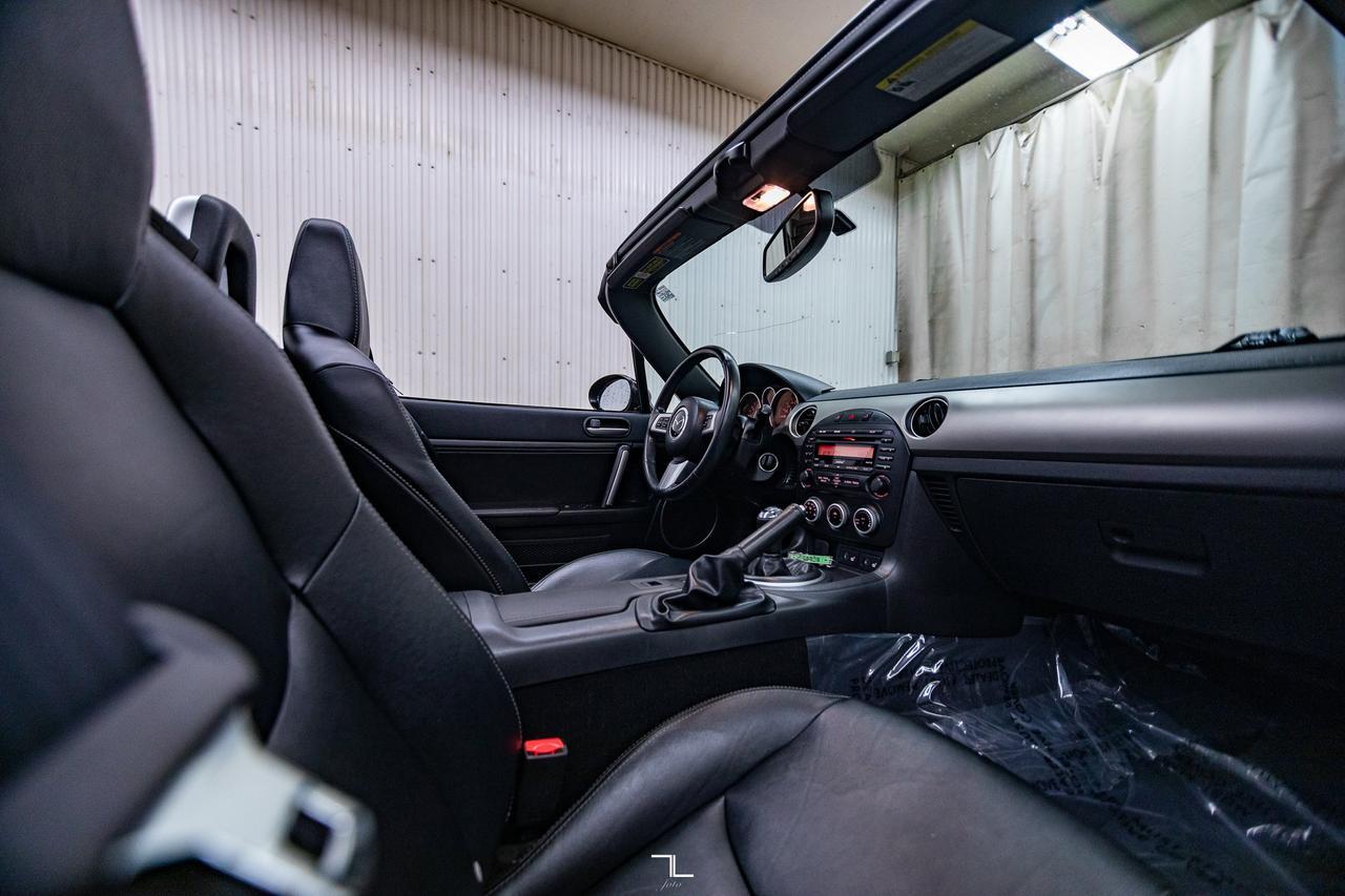 2010 Mazda Miata MX-5 GT Convertible Manual Leather Red Deer AB