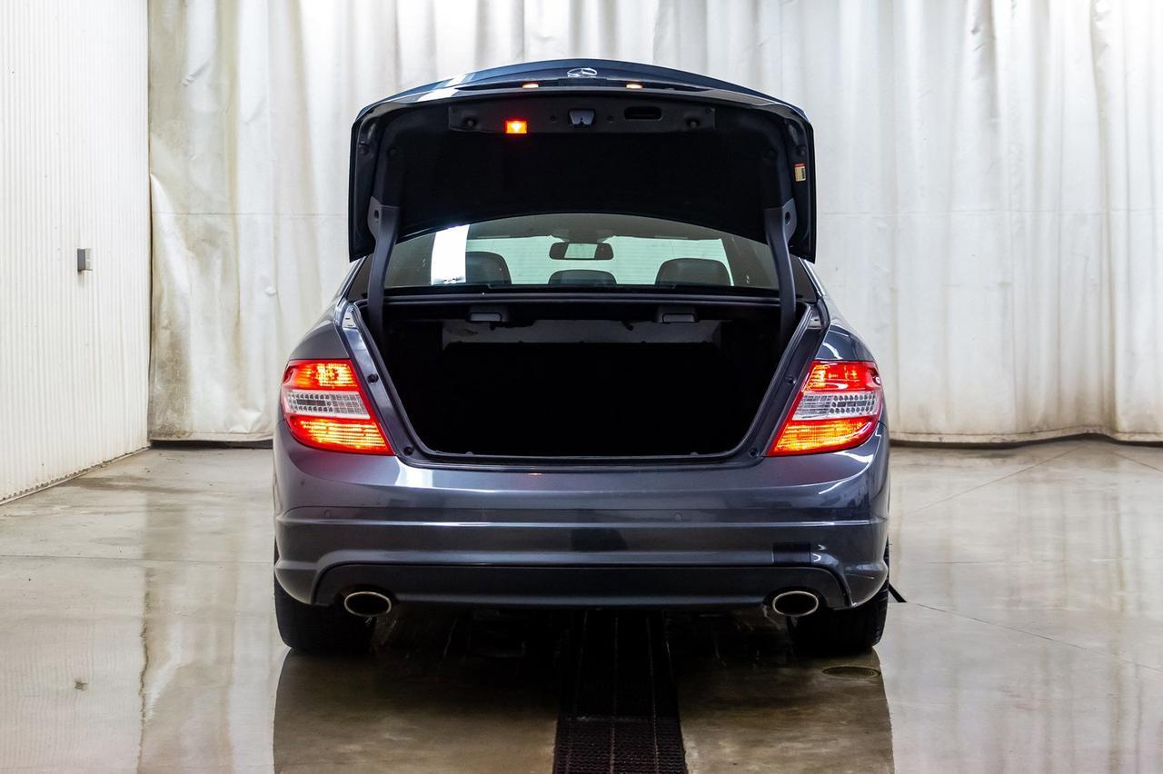 2010 Mercedes-Benz C-350 4Matic Leather Roof Nav BCam Red Deer AB