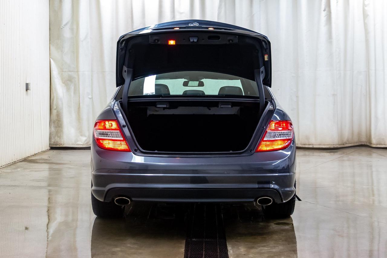 2010 Mercedes-Benz C-350 4Matic Leather Roof Nav BCam Red Deer AB