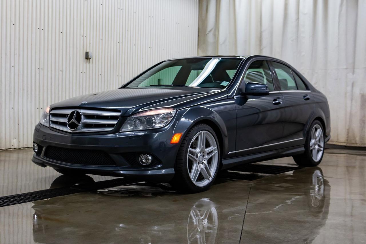 2010 Mercedes-Benz C-350 4Matic Leather Roof Nav BCam Red Deer AB