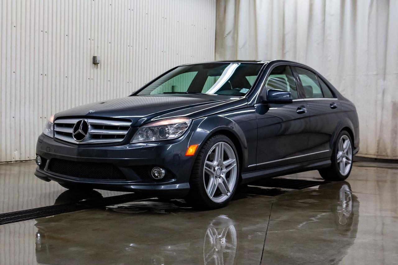 2010 Mercedes-Benz C-350 4Matic Leather Roof Nav BCam Red Deer AB
