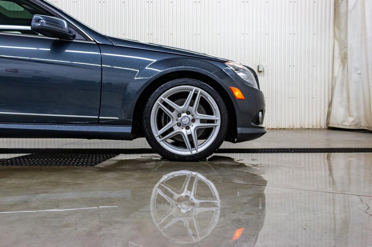 2010 Mercedes-Benz C-350 4Matic Leather Roof Nav BCam Red Deer AB