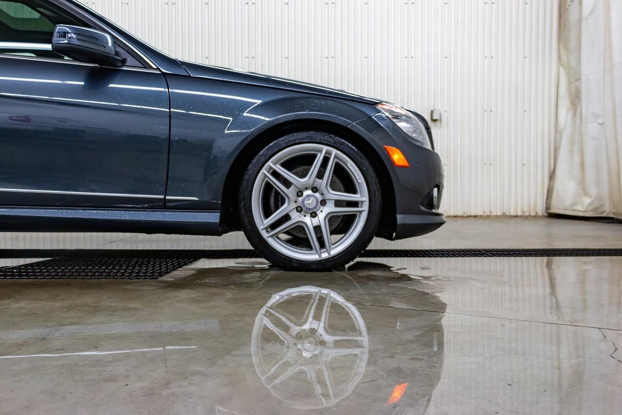 2010 Mercedes-Benz C-350 4Matic Leather Roof Nav BCam Red Deer AB
