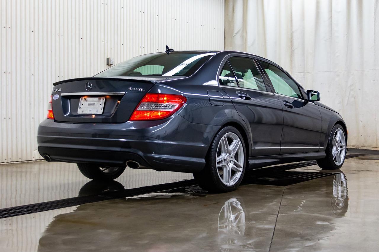 2010 Mercedes-Benz C-350 4Matic Leather Roof Nav BCam Red Deer AB