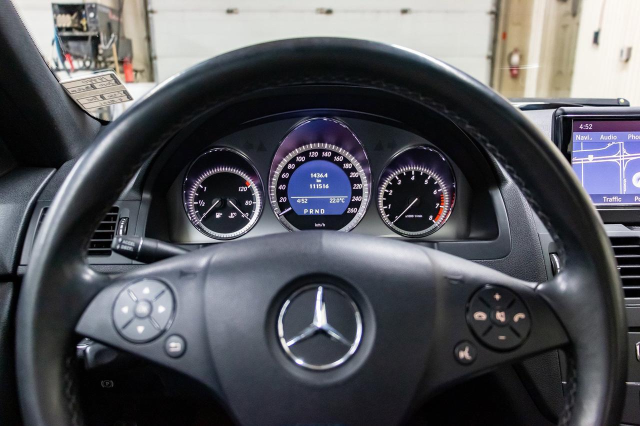 2010 Mercedes-Benz C-350 4Matic Leather Roof Nav BCam Red Deer AB