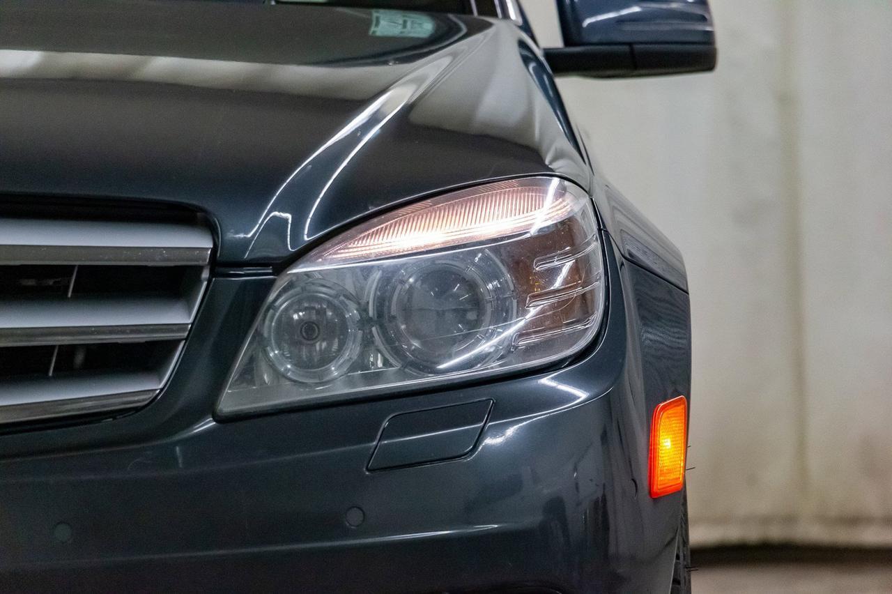 2010 Mercedes-Benz C-350 4Matic Leather Roof Nav BCam Red Deer AB