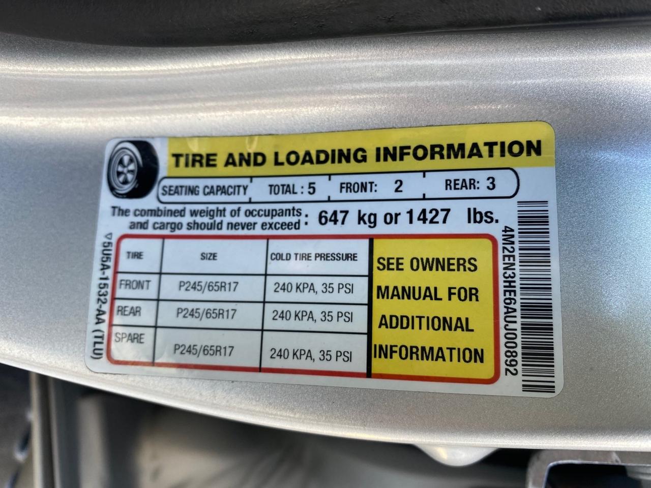 2010 Mercury Mountaineer 1 OWNER LOW MILES 78,753 Pompano Beach FL