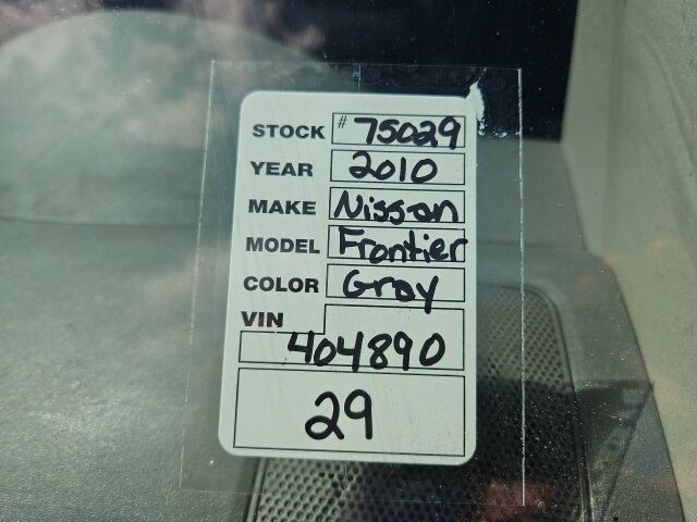 2010 Nissan Frontier SE Jacksonville FL