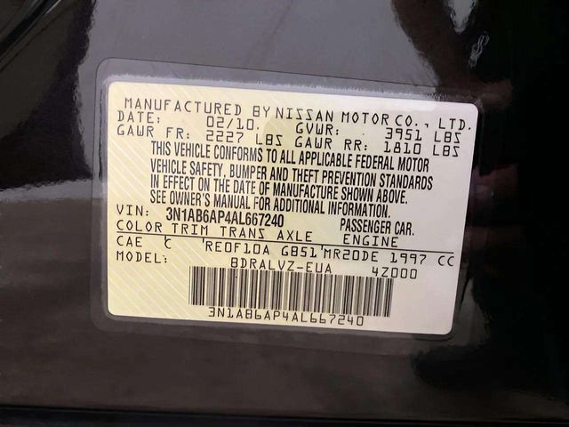 2010 Nissan Sentra 2.0 SL Dallas TX