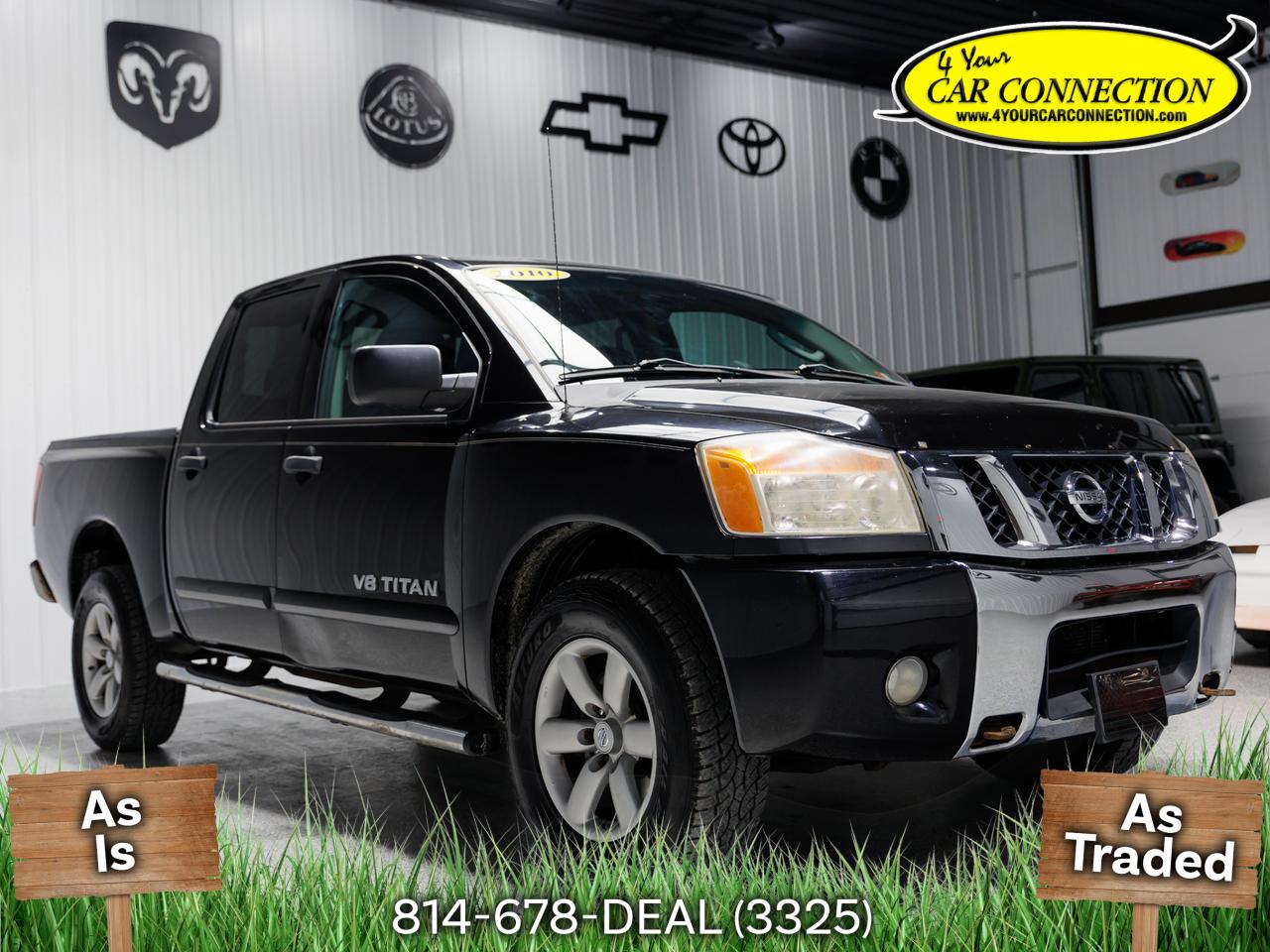 2010 Nissan Titan SE Crew Cab 4WD Cranberry PA