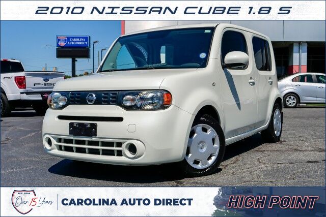2010 Nissan cube 1.8 S / CD Player & AUX / White Pearl! High Point NC