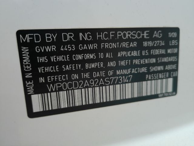 2010 Porsche 911 Turbo Cabriolet Plano TX