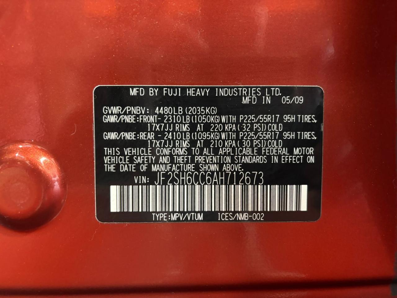 2010 Subaru Forester 2.5X Premium Franklin OH