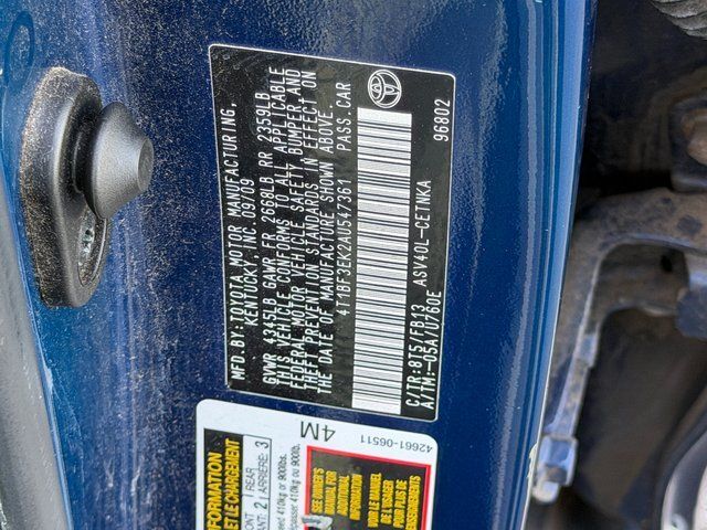 2010 Toyota Camry LE Springfield VA