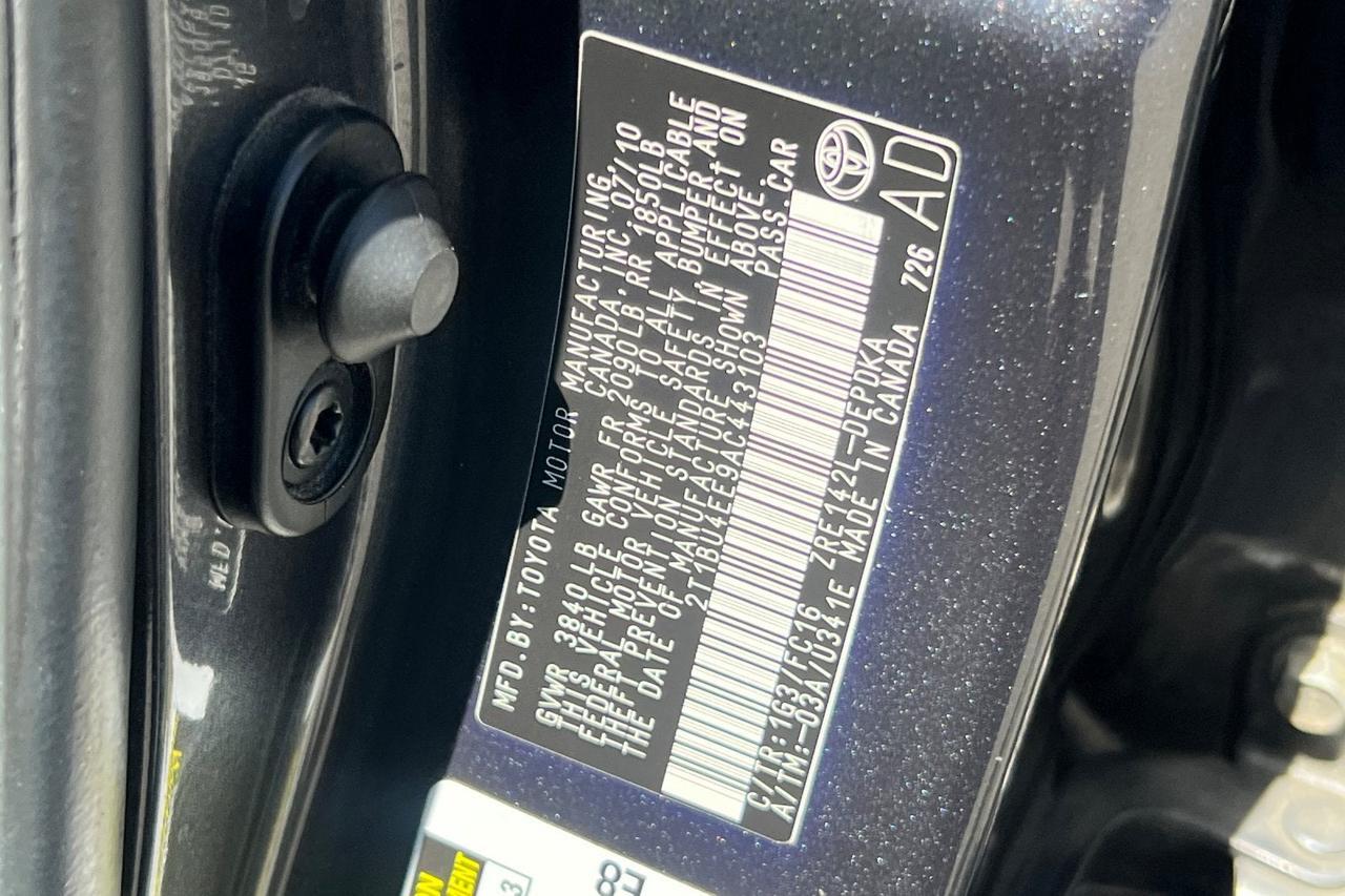 2010 Toyota Corolla LE Roseville CA