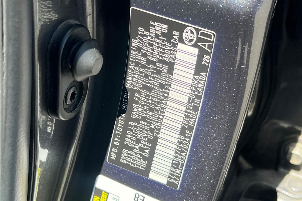 2010 Toyota Corolla LE Roseville CA