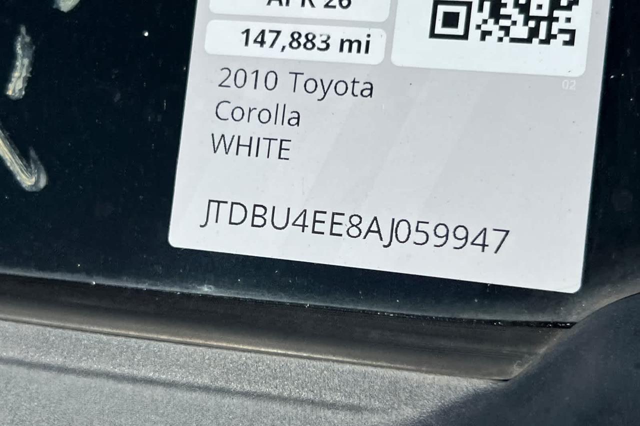 2010 Toyota Corolla LE Roseville CA