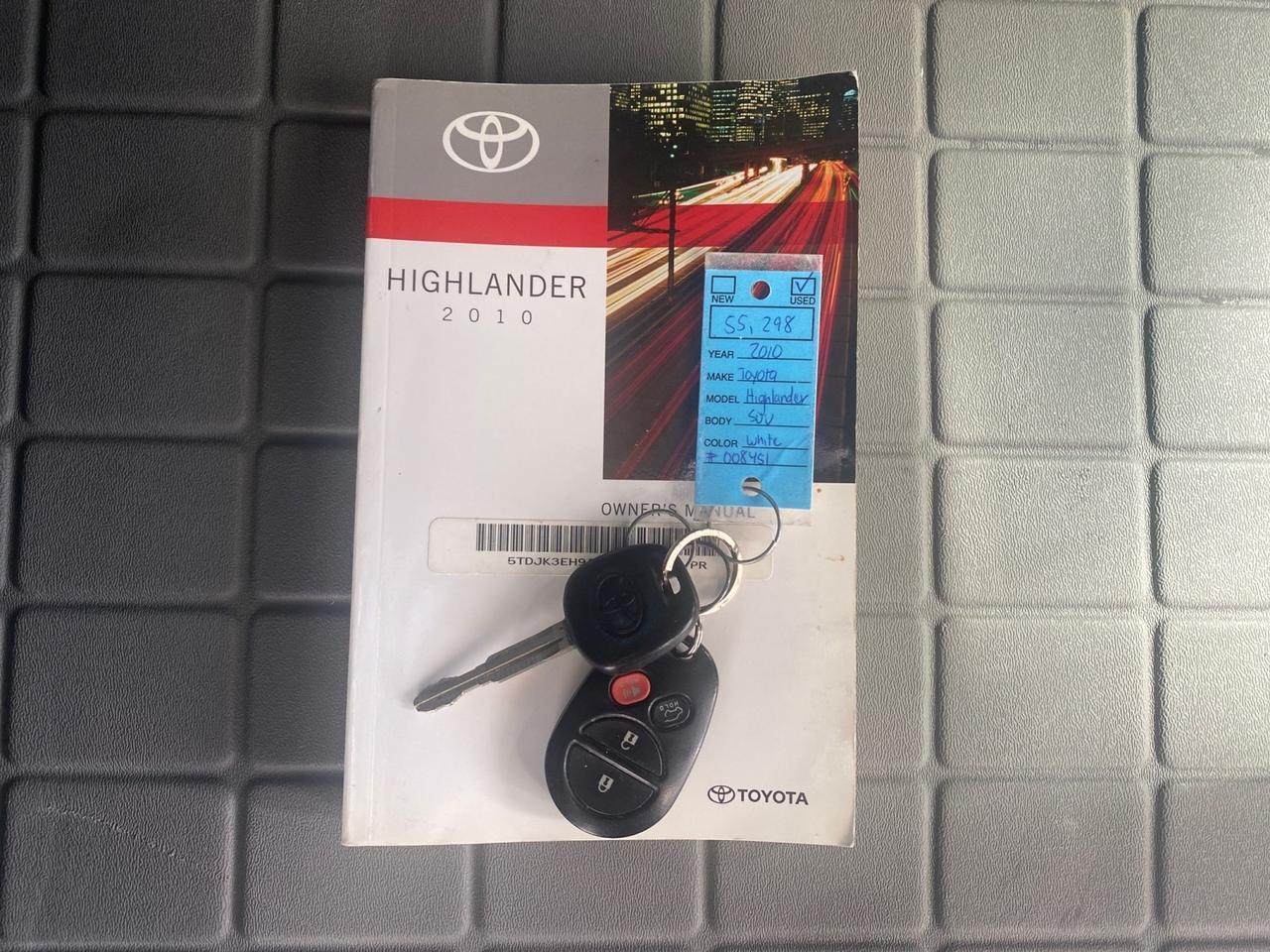 2010 Toyota Highlander SE LOW MILES 55,307 4WD Pompano Beach FL