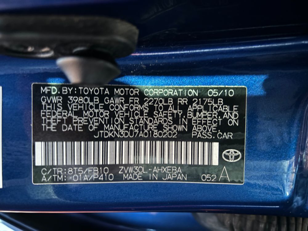 2010 Toyota Prius II | III | IV | V | I Franklin OH