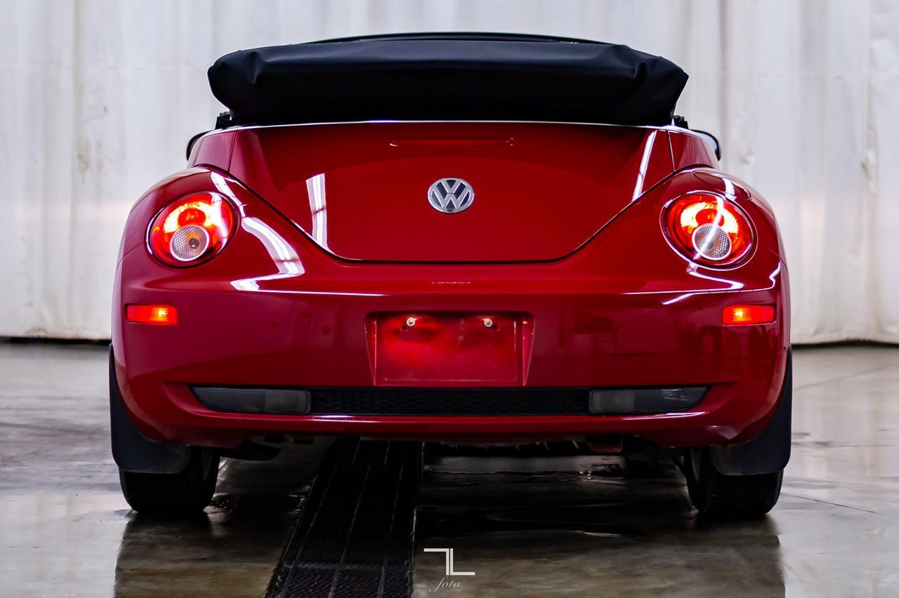 2010 Volkswagen Beetle Comfortline Convertible Leather Red Deer AB