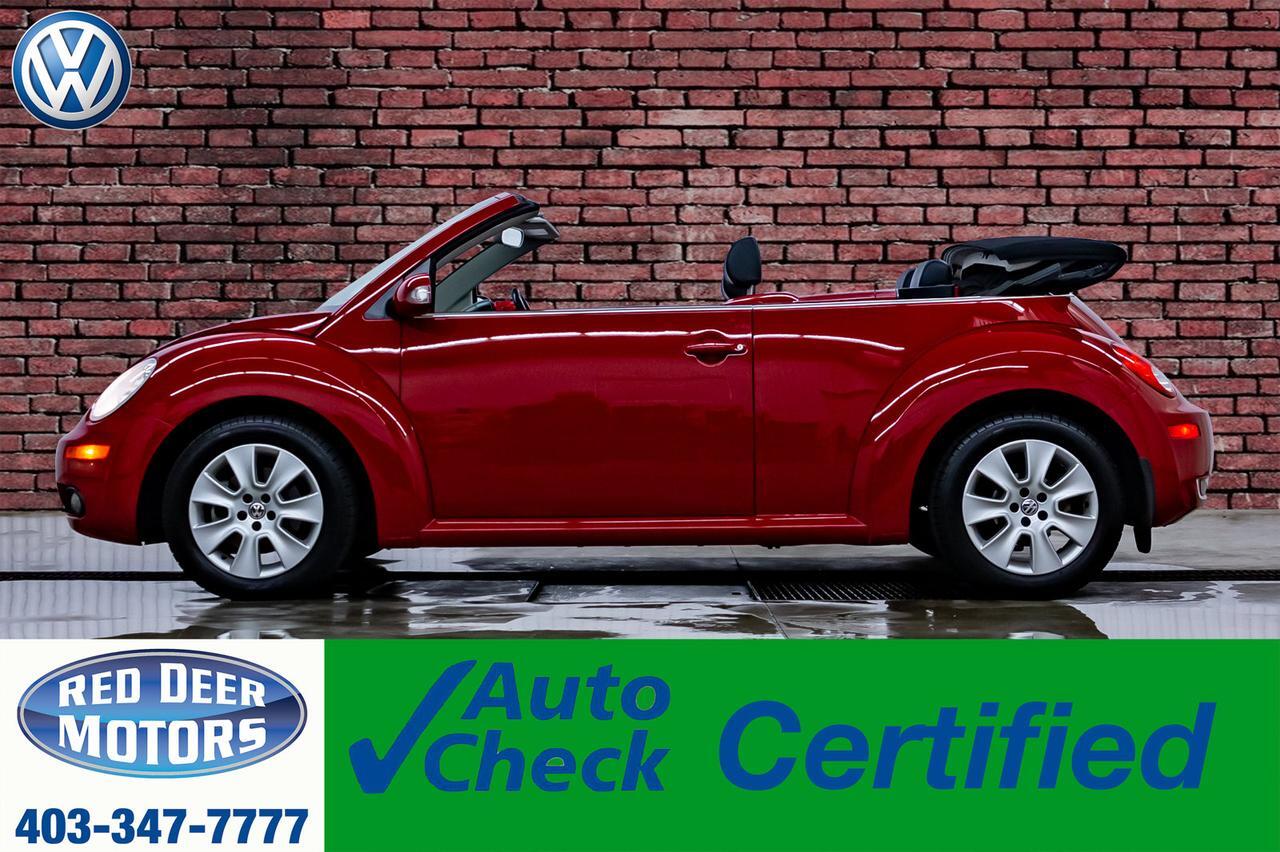 2010 Volkswagen Beetle Comfortline Convertible Leather