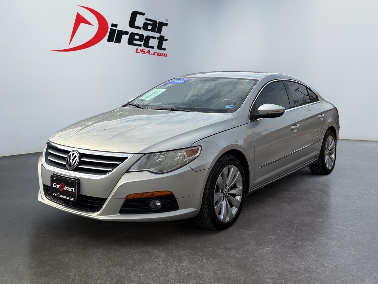 2010 Volkswagen CC Sport, HEATED SEATS, SUNROOF, BLUETOOTH, LOW MILEAGE, CLEAN CARFAX, CRUISE IN SPORT MODE IN THIS PASSAT!