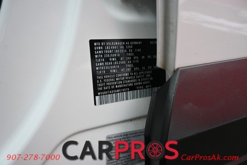 2010 Volkswagen Tiguan SEL - 2.0L Turbo - 6-Speed Automatic - All Wheel Drive - Keyless Entry - Power Door Locks & Windows - Tow Package Anchorage AK