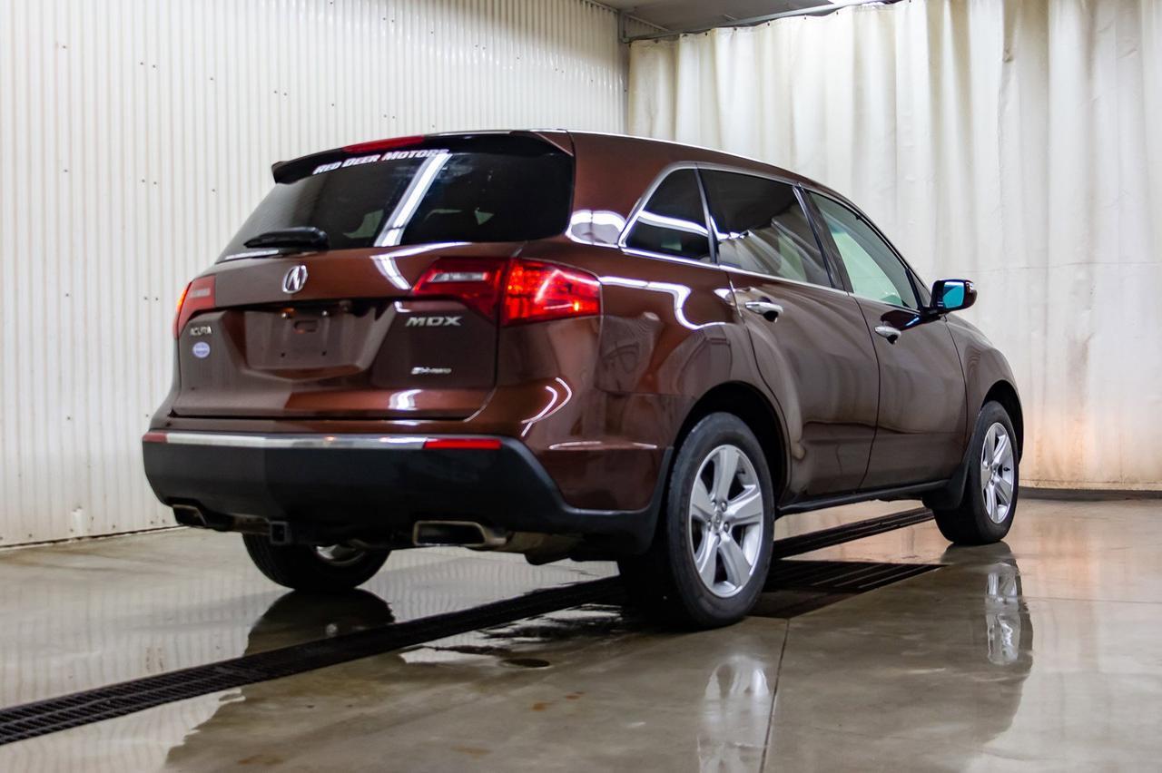 2011 Acura MDX AWD Tech Pkg Leather Roof Nav Red Deer AB