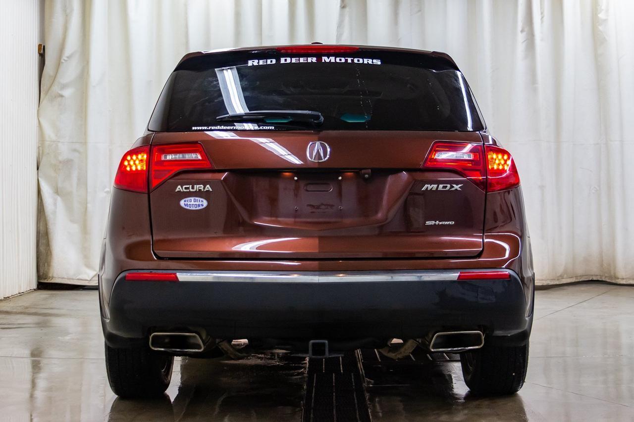 2011 Acura MDX AWD Tech Pkg Leather Roof Nav Red Deer AB