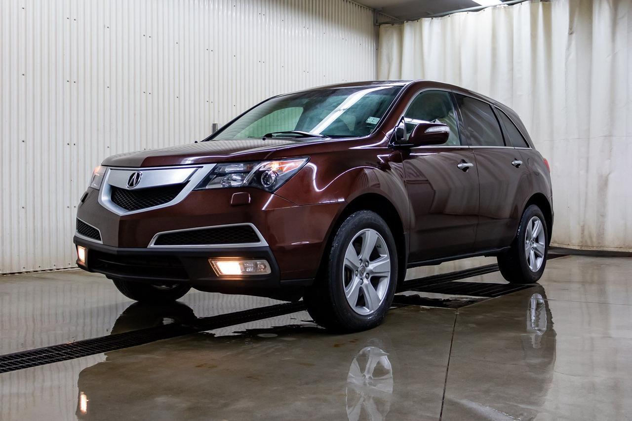 2011 Acura MDX AWD Tech Pkg Leather Roof Nav Red Deer AB