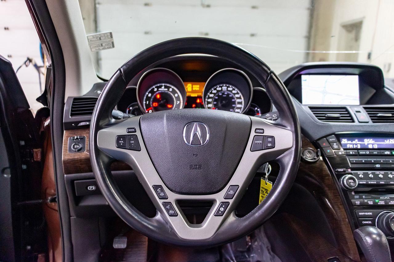 2011 Acura MDX AWD Tech Pkg Leather Roof Nav Red Deer AB