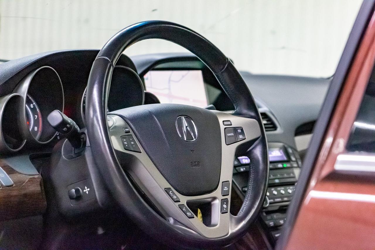 2011 Acura MDX AWD Tech Pkg Leather Roof Nav Red Deer AB