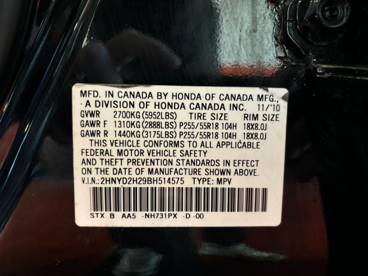 2011 Acura MDX Base Franklin OH