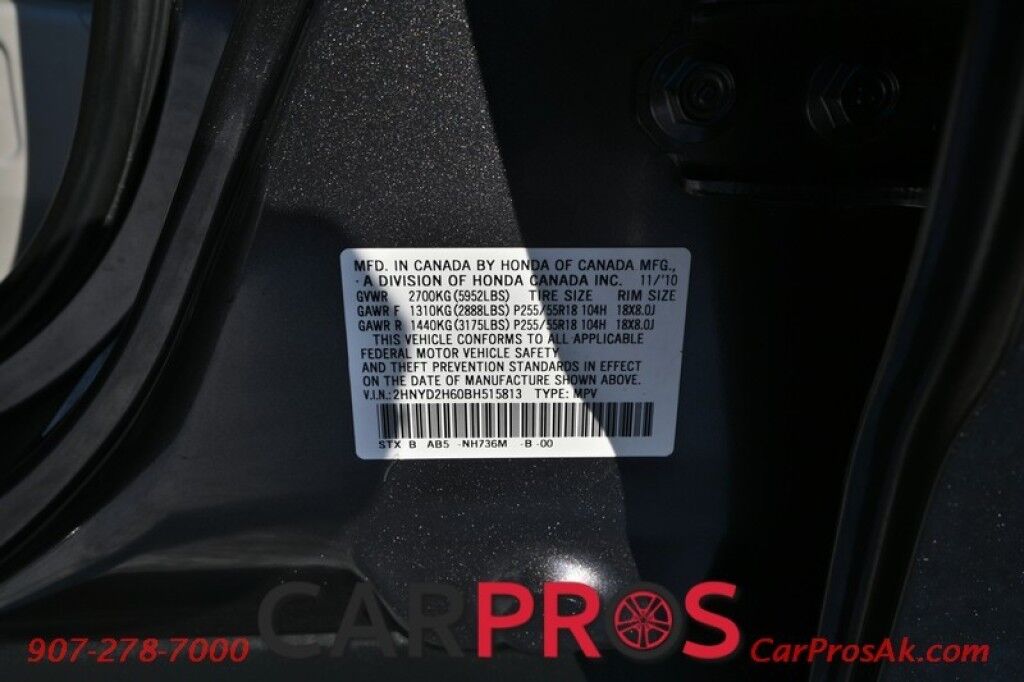 2011 Acura MDX SH-AWD W/Tech Pkg - Power/Heated Leather Seats - Keyless Entry - Navigation - Backup Camera - Dual Zone Climate - Sunroof - 3rd Row - Seats 7 - Tow Pkg - Power Liftgate Anchorage AK