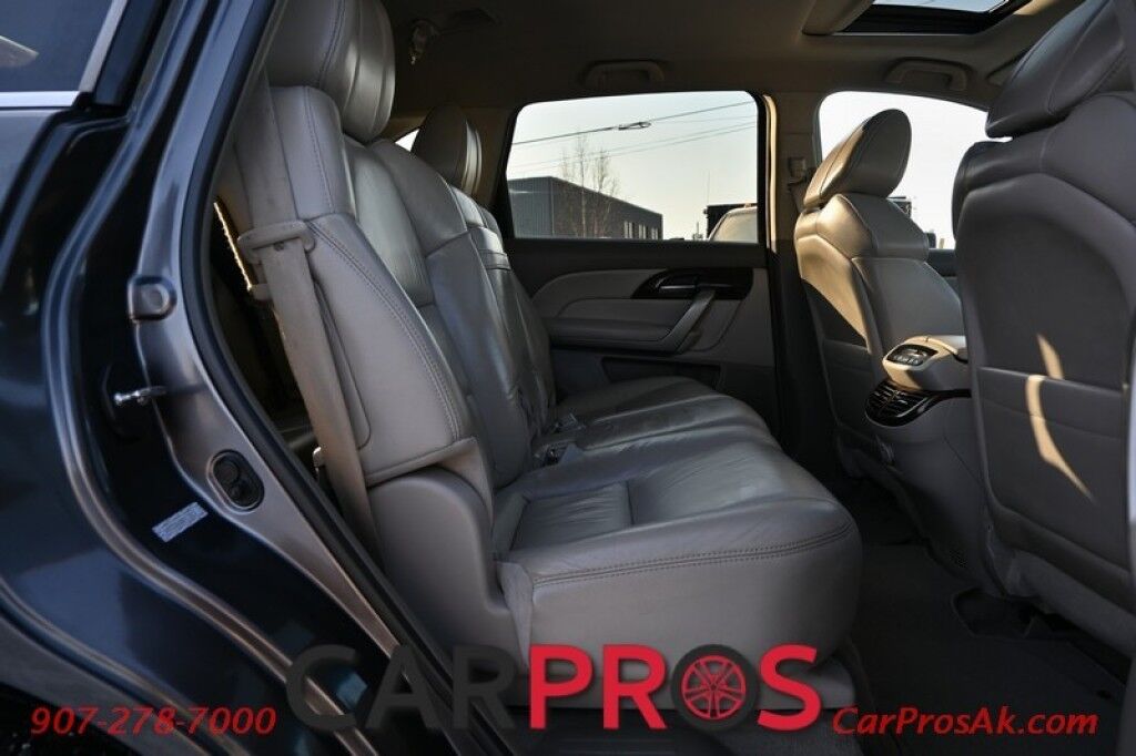 2011 Acura MDX SH-AWD W/Tech Pkg - Power/Heated Leather Seats - Keyless Entry - Navigation - Backup Camera - Dual Zone Climate - Sunroof - 3rd Row - Seats 7 - Tow Pkg - Power Liftgate Anchorage AK