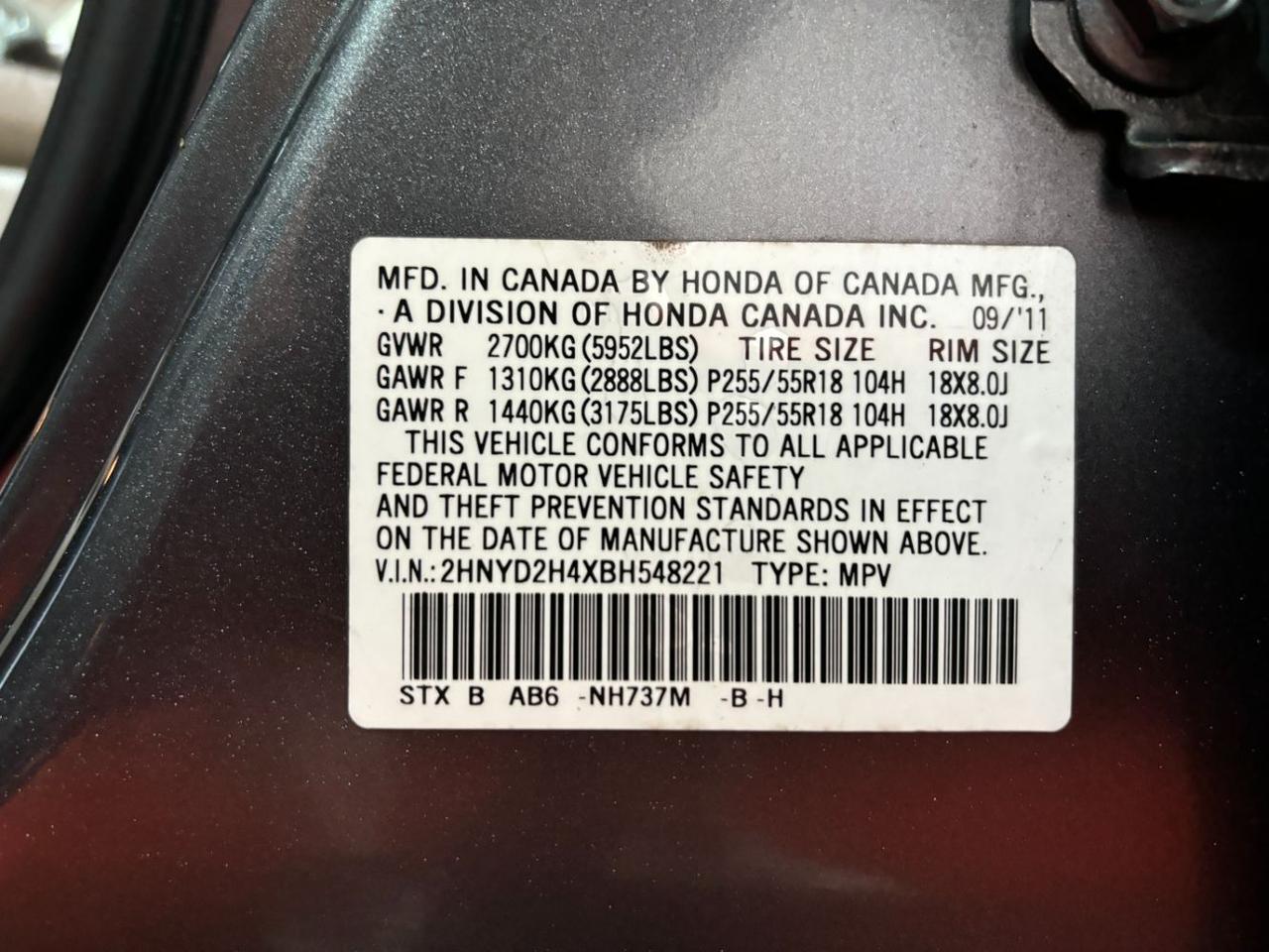 2011 Acura MDX Technology Package Franklin OH