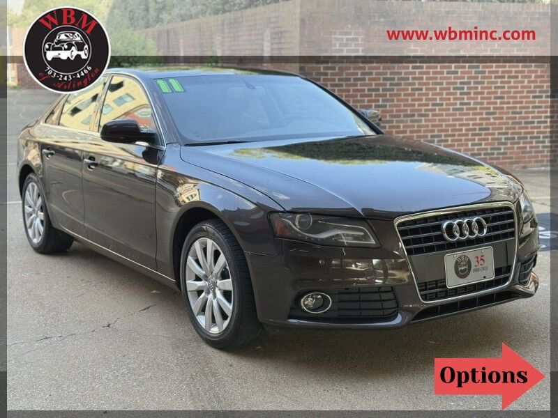 2011 Audi A4 2.0T quattro Premium Plus Sedan AWD Arlington VA