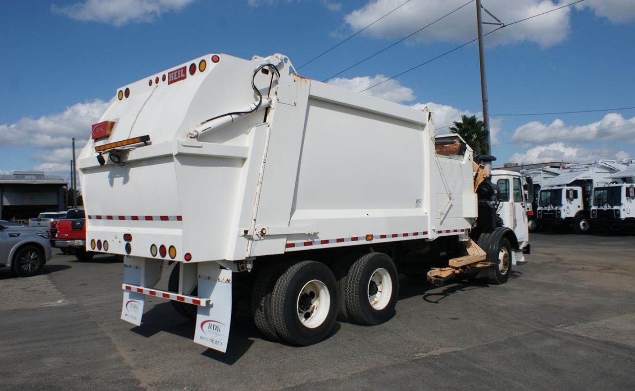 2011 Autocar ACX64 28 yard Heil Side Loader Garbage Truck Tampa FL