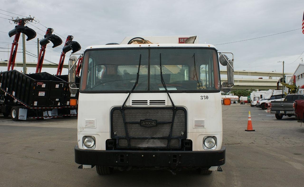 2011 Autocar ACX64 28 yard Heil Side Loader Garbage Truck Tampa FL