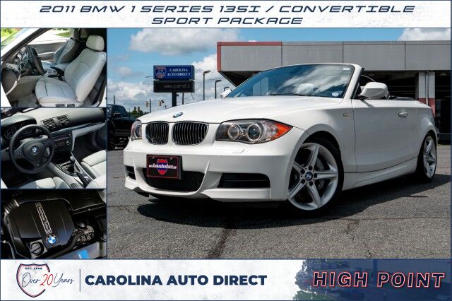 2011 BMW 1 Series 135i / Convertible / Harman Kardon Audio / Sport Package!