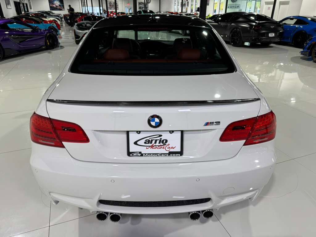 2011 BMW M3 6-SPEED MANUAL! Alpine White paint, Fox Red leather interior, carbon roof AND MORE!! Fort Lauderdale FL