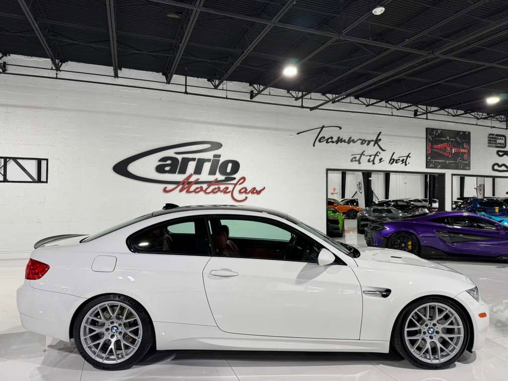 2011 BMW M3 6-SPEED MANUAL! Alpine White paint, Fox Red leather interior, carbon roof AND MORE!! Fort Lauderdale FL