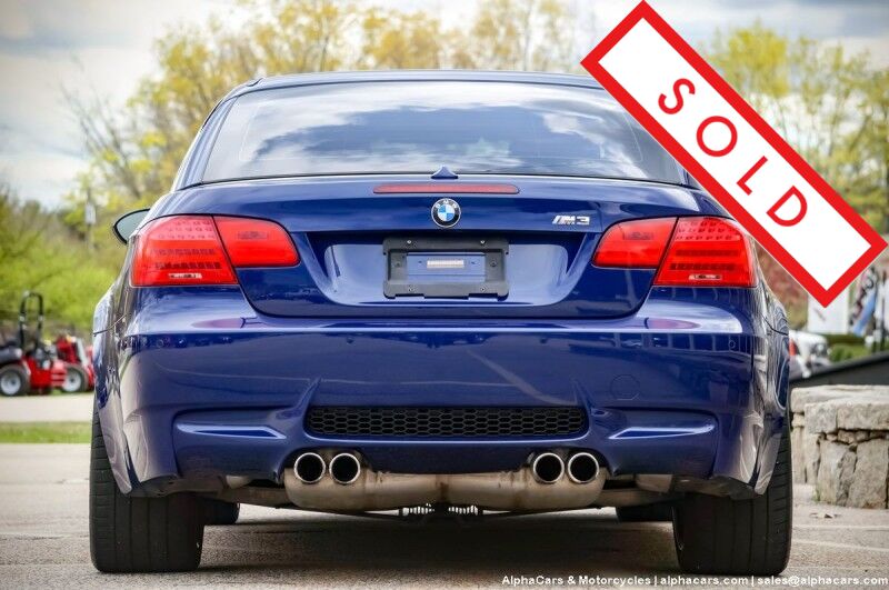 2011 BMW M3 M Double Clutch Convertible Boston MA