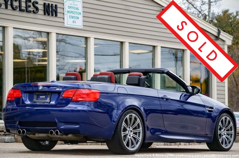 2011 BMW M3 M Double Clutch Convertible Boston MA